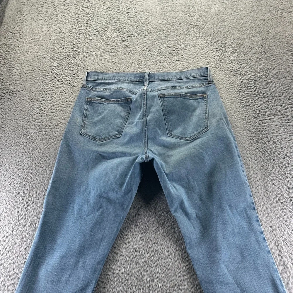 Old Navy Built-In Flex Jeans Mens 36x30 Blue Straight Leg Athletic Faded Stretch
